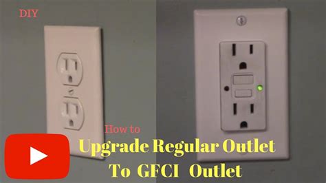 replacing regular outlet with gfci